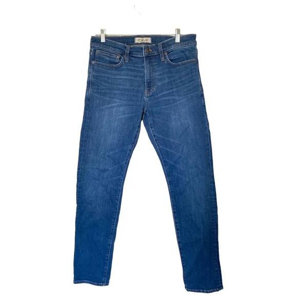 MADEWELL Slim Jeans in Leeward Wash: COOLMAX® Denim Edition Size 31